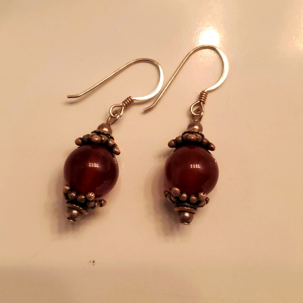 Sterling silver earrings